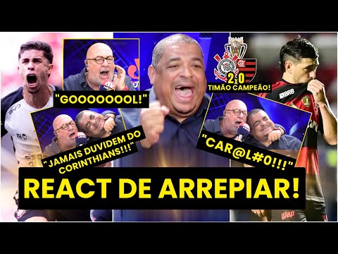 VAMPETA FOI À LOUCURA!!! | REAÇÕES do CORINTHIANS CAMPEÃO da SUPERCOPA do Brasil contra o FLAMENGO!