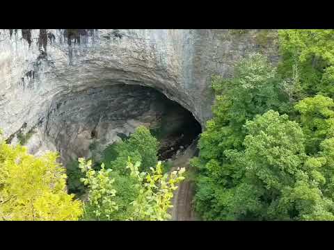 This is the main attraction--the natural tunnel.