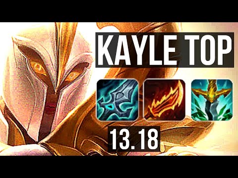 KAYLE vs SION (TOP) | 6 solo kills, 400+ games | NA Master | 13.18