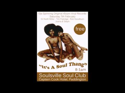 Art Freeman - Slippin Around With You (Soulsville Soul Club, Sydney Australia)