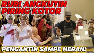 Download lagu RURI ANGKUTIN PIRING KOTOR.. PENGANTIN SAMPE TERHERAN-HERAN‼️ mp3