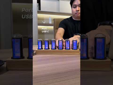 Gambar Forhom Illunox Jam Meja Digital Glow Tube - Mix