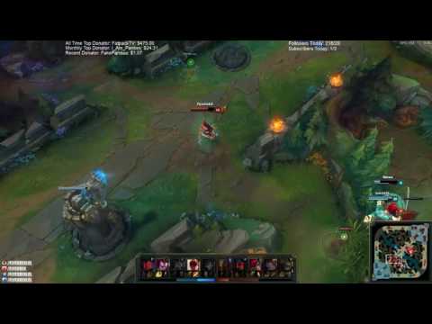 Katarina Rework Hextech Gunblade Pentakill (Early game burst)