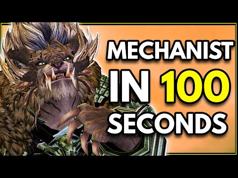 The MECHANIST in 100 seconds | Guild Wars 2 Engineer Elite Specialization
