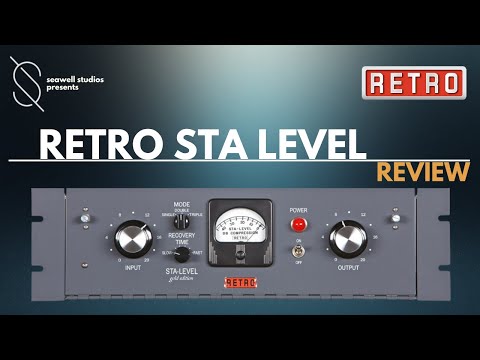 Retro Instruments Sta-Level Tube Compressor Gold Edition image 17