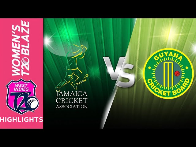 Match Highlights | Jamaica Women vs  Guyana Women | T20 Blaze