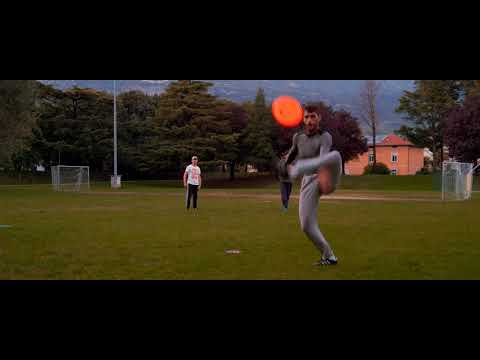 Denis, Edo and Andrea at Smart Lab (Freestyle Frisbee)