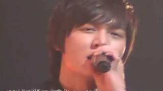 090906 Lee Min Ho singing My Everything @ BOF Japan fanmeeting Fan's camera