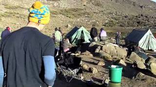 Tour of Mawenzi Tarn Campsite on Kilimanjaro