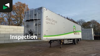 Semi-remorque à plancher mobile Kraker CF-Z Lifting Axle 90m3 à vendre - Image 4 | Autoline GA Semi-remorque à plancher mobile Kraker CF-Z Lifting Axle 90m3 | Image 4 - Autoline