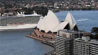 .  Magestic Princess  Cruising Departing from Sydney.