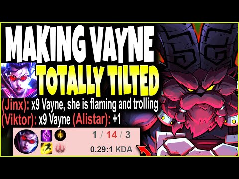 How to make a Main VAYNE TOP COMPLETELY TILTED as Ornn ~ Immortal Series #12 🔥 LoL Ornn s12 Gameplay