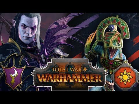 Malus is Viable? | Dark Elves vs Lizardmen | Total War: Warhammer 2