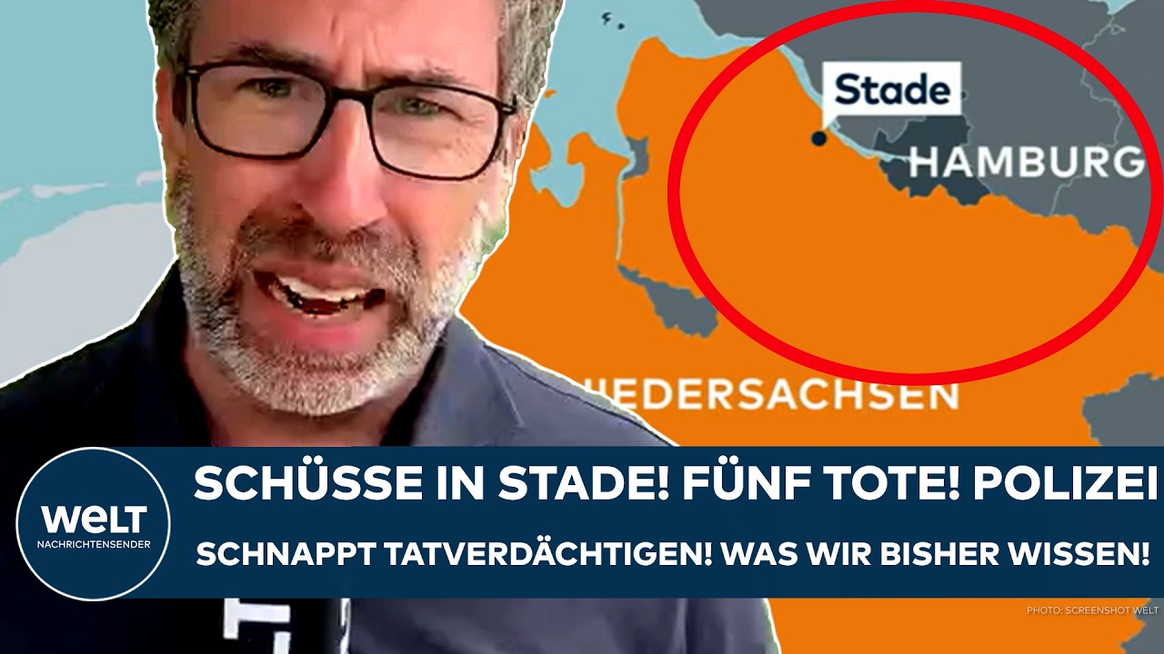 STADE: Schüsse in der Innenstadt! Fünf Tote! Polizei schnappt Tatverdächtigen! Was wir bisher wissen