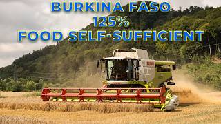 Burkina Faso: 125% Food Self-Sufficiency. #burkinafaso, #ibrahimtraoré