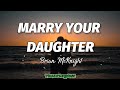 Brian McKnight Marry Your Daughter Lyrics