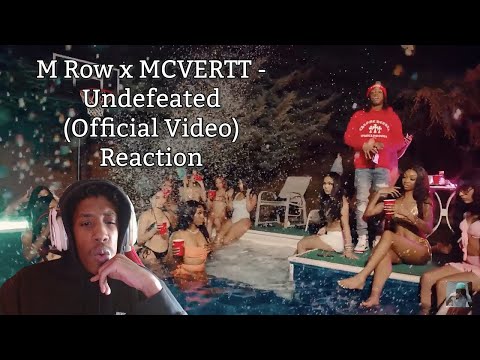 M Row x MCVERTT - Undefeated (Official Video) | xoPvtch Reaction