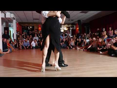  Gianpiero Galdi  and  Maria Filali  are  dancing  to  a  nontraditional song  in  2018