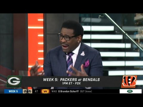 NFL Gameday | Michael Irvin NO WAY A. Rodgers will back MVP again with winning in Packers vs Bengals