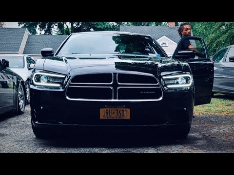 Installed VLAND LED Headlights (2011-2014 Dodge Charger)