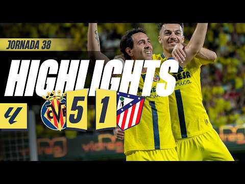 FC Villarreal 5-1 Club Atlético de Madrid 