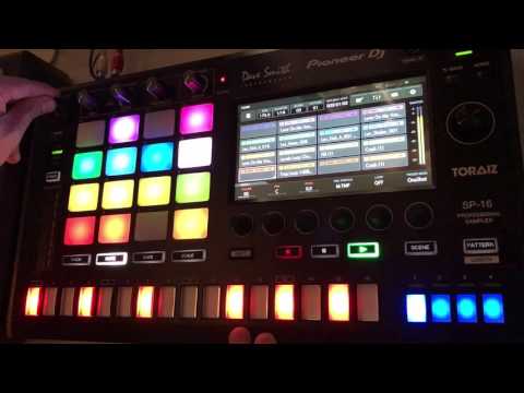 Simple mashup using The Pioneer TORAIZ SP-16