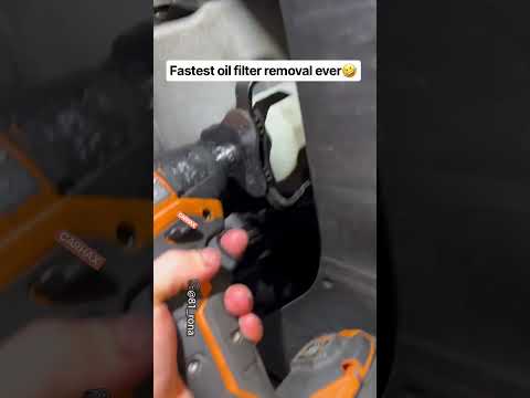 Fastest oil filter removal ever #fypシ゚ #shorts #mechanic #oilchange