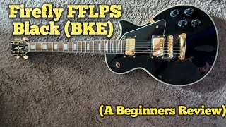 Video thumbnail for Firefly Elite FFLPS Les Paul Guitar 2021 Unboxing & Beginner Review by Overnight Guitarist
