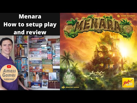Menara how to setup play and review by AmassGames 