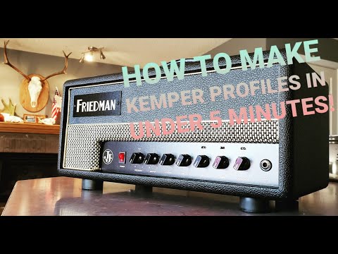 How To Make Kemper Profiles in Under 5 Minutes!