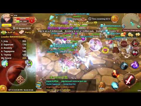 FLYFF LEGACY ASIA 117-126 GUILD VS GUILD (BANNED GUILD WIN) JRAY