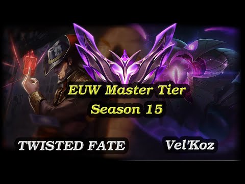Twisted Fate vs Vel'Koz (Mid) | EUW Master | Season 15