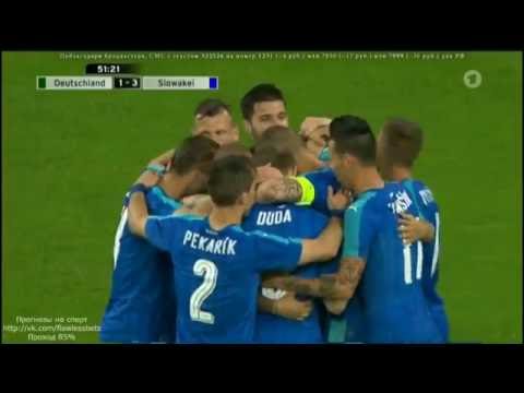 Germany - Slovakia 1:3 (Highlights)