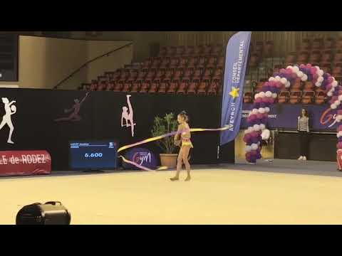 Elsa Somville championnat de France Élite Espoir 2018 ruban