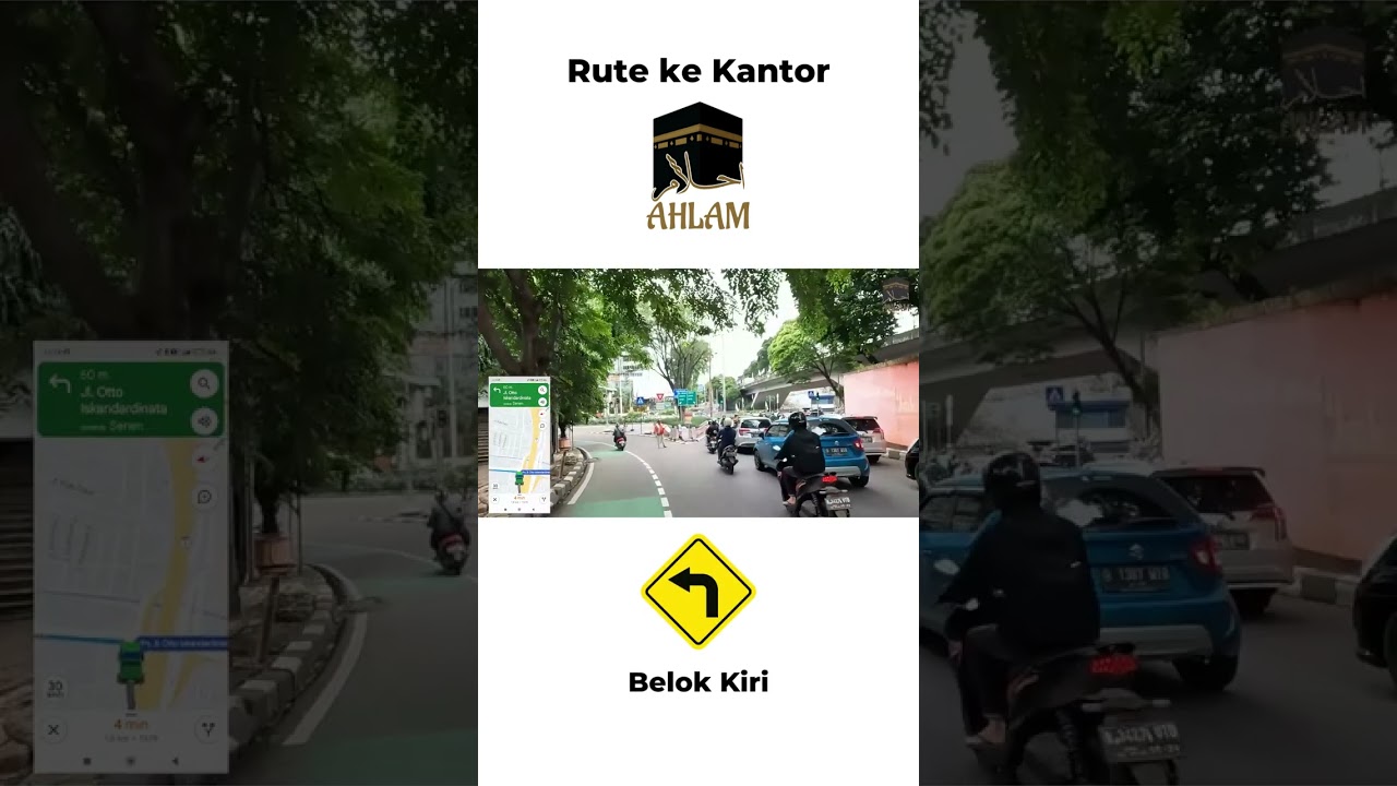 Rute ke Kantor AHLAM TRAVEL dari arah Pancoran / Jl. Dewi Sartika