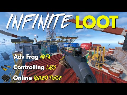 Abusing This LABS Meta Made Me RICH in Official Vanilla Rust | HIGH POP