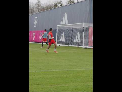 Bayern's finishing training session | Jamal Musiala, Serge Gnabry and Raphaël Guerreiro