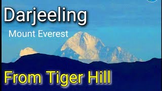 preview picture of video 'Mount Kangchenjunga & Mount Everest from Tiger Hill, Darjeeling, W.B. (कंचनजंघा पर्वत)'