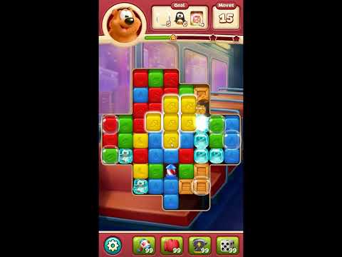 Toon Blast Level 7273 - NO BOOSTERS 🐻🐺🐱 | SKILLGAMING ✔️