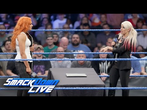 WATCH: The SmackDown Women’s Title Contract Signing gets tabled