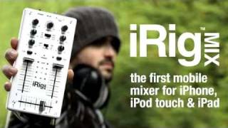 Video thumbnail for iRig MIX from IK Multimedia - the first mobile mixer for iPhone, iPod, iPad by ikmultimedia