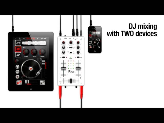 Vidéo teaser pour iRig MIX from IK Multimedia - the first mobile mixer for iPhone, iPod, iPad