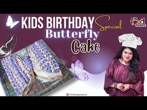 Butterfly Cake kids birthday special I Simple ButterFly Cake I butterfly cake recipe