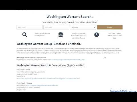 Deljis Warrant Lookup