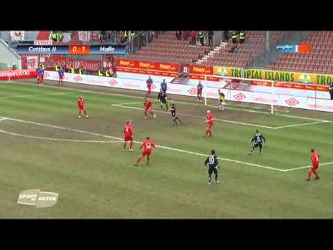 Energie Cottbus II 0:3 Hallescher FC (Regionalliga Nord 2010/2011)