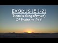 Israel's Song of Praise to God