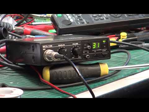 Kernow Beta 1100  PR27/94 UK FM CB radio - On The Air test