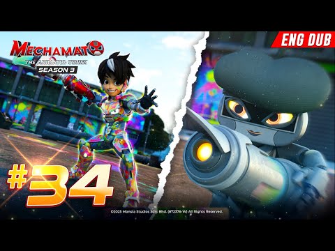 EP34 – Art Rivals | Mechamato Season 3