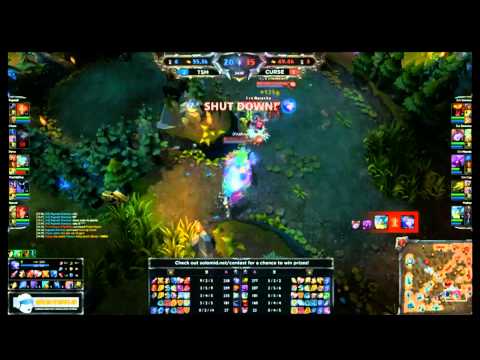 League of Legends - Voyboy's homeguard teleport against Chaox