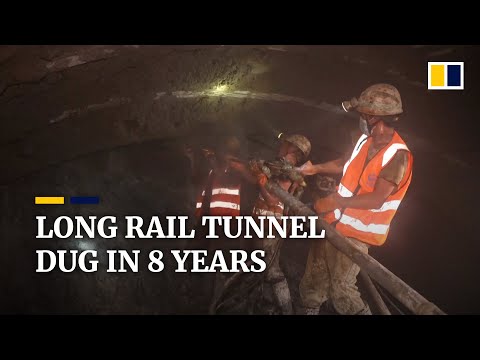 Major tunnel completed for Yunnan-Tibet railway in southwest ...